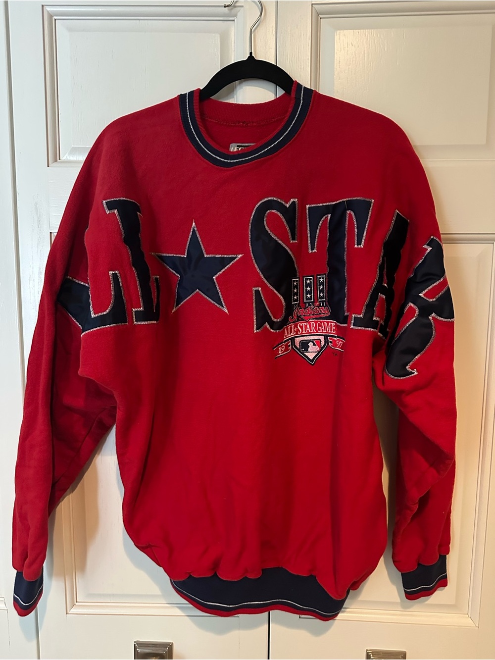 Vintage Cleveland Indians All-Star Crewneck Sweatshirt